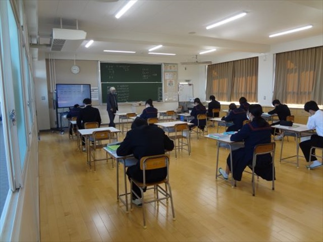 参観日の様子